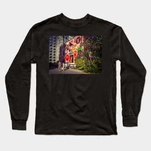 High Line Manhattan NYC Street Art Graffiti Long Sleeve T-Shirt